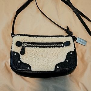 Coach lambswool bag